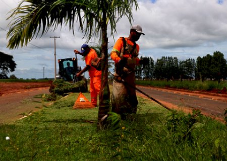 PREFEITURA INTENSIFICA SERVIÇOS EM ÁREAS PÚBLICAS DA CIDADE