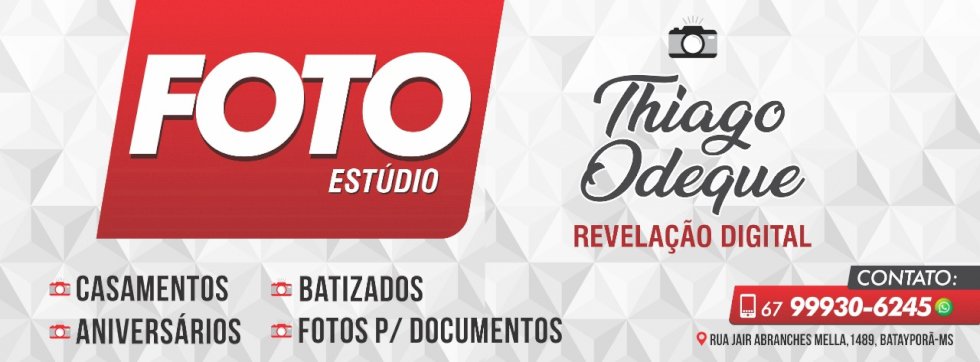 Em Batayporã, contamos com o Foto Estúdio Thiago Odeque