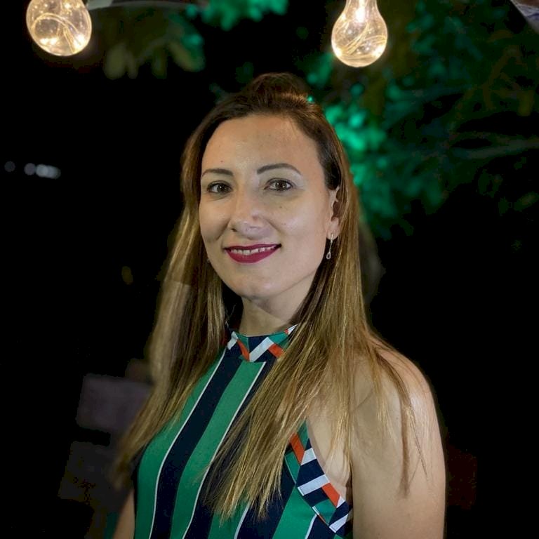 Homenageada: Gláucia Patrícia Bravin de Sá