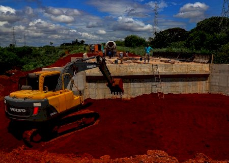 Ponte sobre o Córrego Umbaracá deverá ser liberada até primeira quinzena de abril