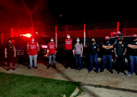 PC e Equipe do Covid-19 realizou operação preventiva