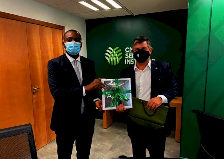 Sistema CNA/Senar recebe visita do ministro da Pecuária e Recursos Pesqueiros da Costa do Marfim