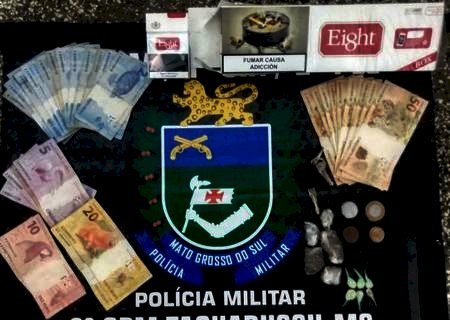 Taquarussú: Dupla é presa por tráfico de drogas e corrupção de menor