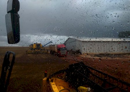 Excesso de chuva pode prejudicar aplicações na soja em MT e MS; no Sul, permanecerá em falta