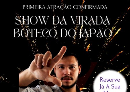 Batayporã: Mega Show da Virada no Boteco do Japão