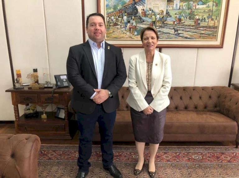 Tereza Cristina faz videochamada para Rodolfo Nogueira e diz que o governo federal está se mobilizando para começar as negociações da prorrogação das dívidas do Agro