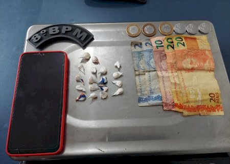 Durante operação “tolerância zero', duas pessoas foram presas por tráfico de drogas em Nova Andradina