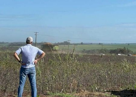 PM envia 15 policiais para escoltar colheita de soja em área de conflitos