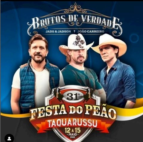 Taquarussu: 31ª Festa do Peão começa amanhã, dia 12
