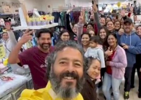 De volta a MS, elenco de Pantanal é surpreendido por frio e compra casaco de última hora em Aquidauana