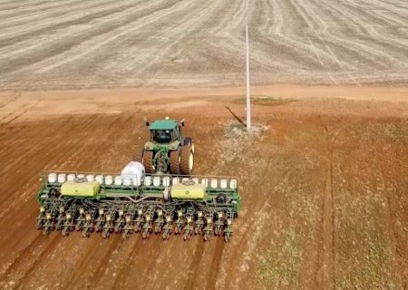 Plantio da soja ainda é lento no médio-norte de Mato Grosso