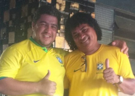 Nova Andradina: Grupo de amigos se reúnem para torcer pelo Brasil e a festa é garantida