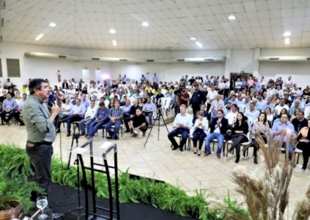 Riedel marca presença na abertura da maior feira de agronegócio de Mato Grosso do Sul