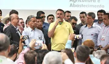 Brasil precisa de políticos que não atrapalhem o agro, Bolsonaro na Agrishow