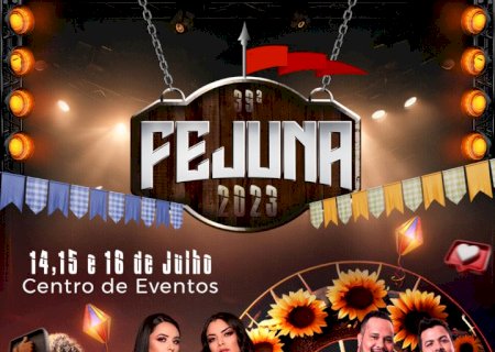 Prefeitura de Nova Andradina realiza a 39ª FEJUNA com atrações do sertanejo nacional