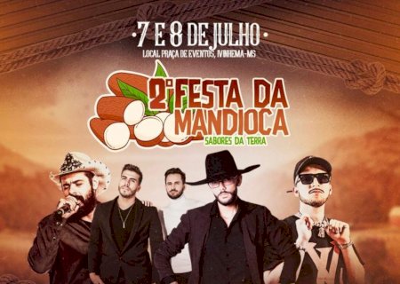 2ªFesta da mandioca “Sabores da Terra' começa hoje em Ivinhema
