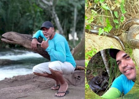 'Fico sozinho na mata com elas': pai das sucuris de MS revela se já foi hipnotizado