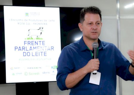 Deputado Renato reivindica doação de ordenhadeiras para produtores do Assentamento Aimoré de G. de Dourados