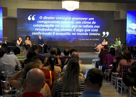 Gestão democrática é tema central de formação para diretores de escolas estaduais de MS