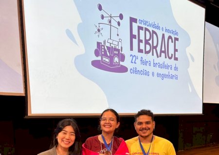 Estudantes de MS brilham na FEBRACE com a conquista de medalhas
