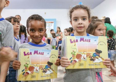 Rede Municipal passa a contar com sistema de apostilas do pré II ao 5º ano