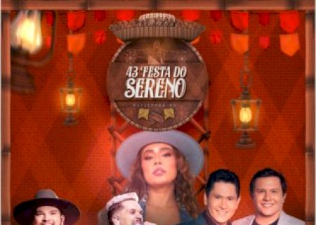De Gian e Giovani a Lauana Prado: 43ª Festa do Sereno une gerações com grandes sucessos nacionais