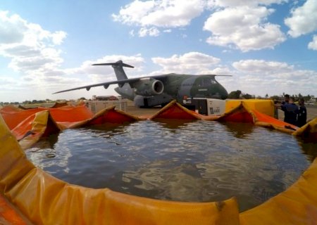 Pantanal: mais de 1,5 milhão de litros de água do rio Paraguai são usados no combate aos incêndios