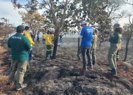 Peritos, bombeiros e PMA de MS passam por curso para identificar incêndios florestais criminosos