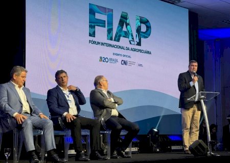 Fórum Internacional: Governo de MS defende agro sustentável e estratégias para impulsionar setor