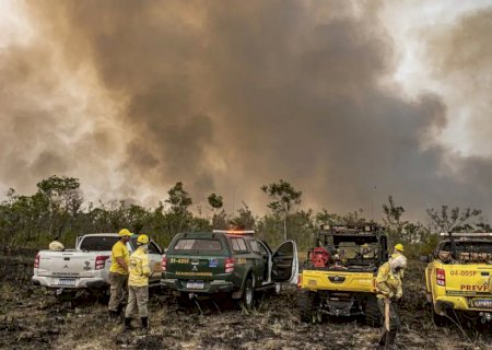 Ministério autoriza Força Nacional a atuar em incêndios de Aquidauana e Miranda