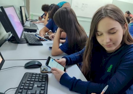 Celulares apreendidos pela Polícia Penal se transformam em ferramentas de ensino em escola de MS