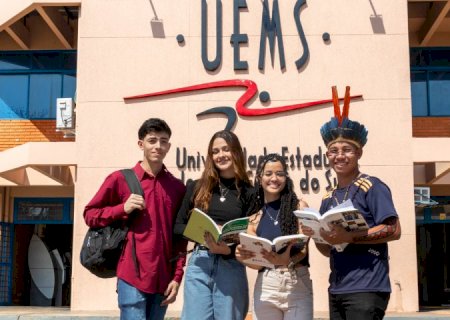 Universidade Estadual de MS ofertará 2.637 vagas em 68 cursos para ingresso em 2025