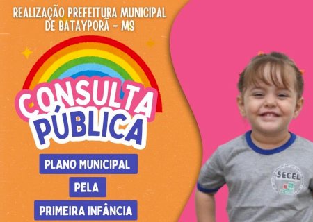 Secel abre votação para análise do Plano Municipal da Primeira Infância
