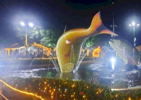 Cartão-postal de Bonito. Monumento das Piraputangas é revitalizado com minucioso trabalho de Cleir
