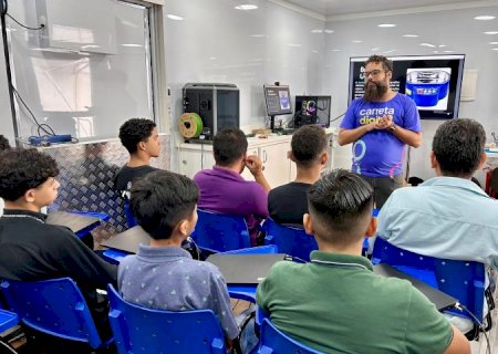 Cidadania: Carreta Digital vira sala de aula em Mato Grosso do Sul para ensinar juventude indígena