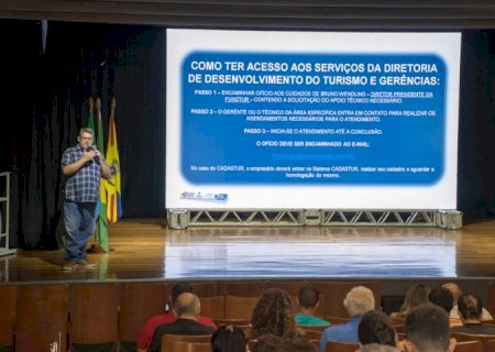 Entre 9 e 11 de abril, curso presencial capacita gestores municipais de turismo em MS