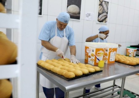 Em MS, padaria de presídio semiaberto se aproxima da marca de 1 milhão de pães doados