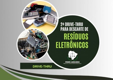 Após sucesso da 1ª edição, TJ realiza 2º Drive-Thru de lixo eletrônico