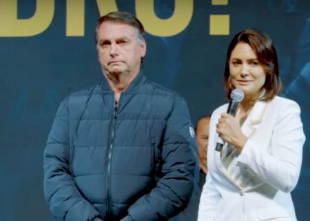 Michelle pede oração por Bolsonaro após internação