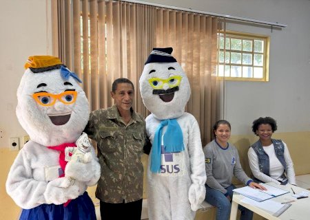 Com 'Vovô e Vovó Gotinha', Batayporã realiza Dia D de Vacinação contra a Gripe e reforça continuidade da campanha