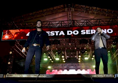 44ª Festa do Sereno mantém sucesso de público com show de Danilo e Davi e momentos emocionantes