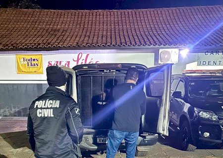 Homem é preso em flagrante após homicídio na praça central de Caarapó