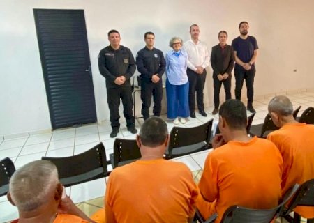 Junho Prata leva cidadania e dignidade ao presídio com o maior número de idosos em MS 
