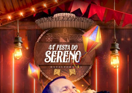 Hoje tem Ralf no encerramento da 44ª Festa do Sereno de Batayporã