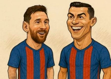 Cristiano Ronaldo e Messi juntos. Veja quem quer isso!