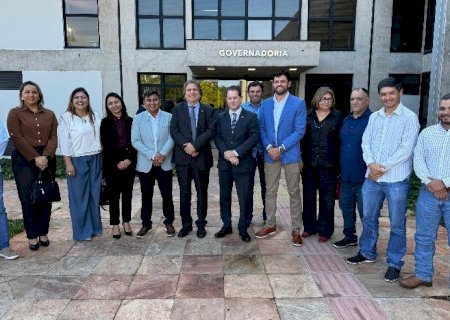 Caravina participa de agenda do MS Ativo e garante investimentos para Anaurilândia