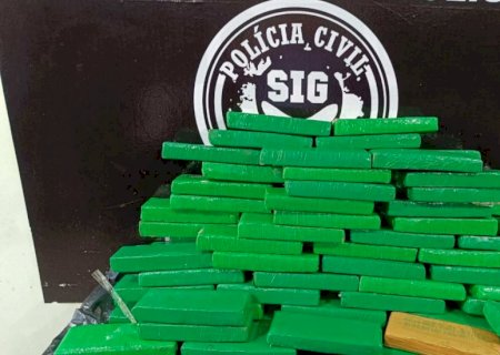 Mulher é presa em MS tentando despachar gerador com 90 quilos de drogas para o RJ