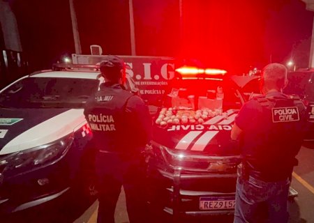 Operação Última Forma: Polícia Civil apreende drogas avaliadas em R$ 100 mil e prende três pessoas em Maracaju