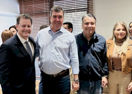 Santa Rita do Pardo recebe apoio de Renato Câmara para obras de infraestrutura e saúde