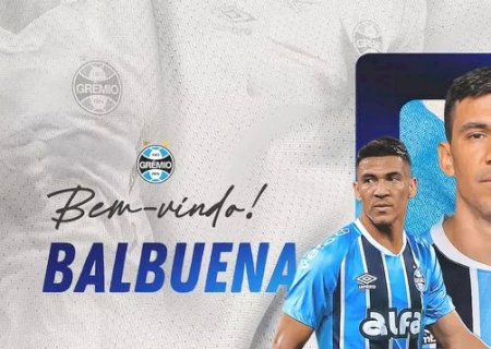 Grêmio anuncia a contratação do zagueiro Balbuena, ex-Corinthians